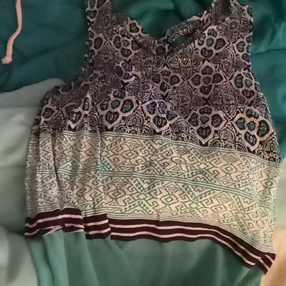 Tank top, super cute, blue.